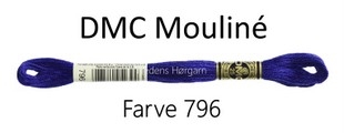 DMC Mouline Amagergarn farve 796